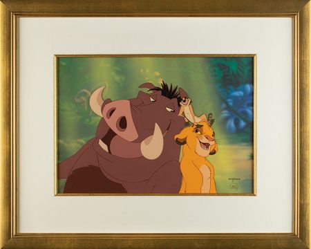 Lot #699 The Lion King limited edition hand-painted cel Limited Edition Hand-Painted Cel - Image 2