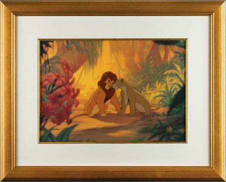 Lot #700 The Lion King limited edition hand-painted cel Limited Edition Hand-Painted Cel - Image 2