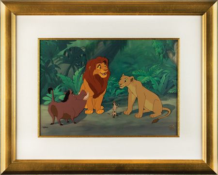 Lot #701 The Lion King limited edition hand-painted cel Limited Edition Hand-Painted Cel - Image 2