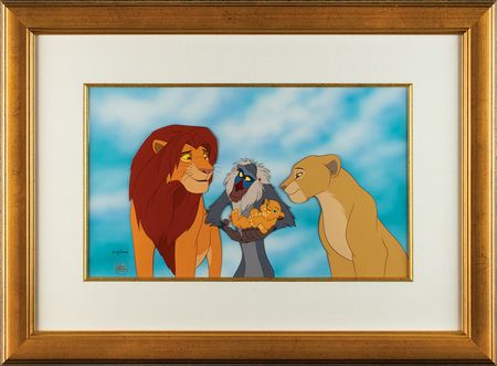 Lot #703 The Lion King limited edition hand-painted cel Limited Edition Hand-Painted Cel - Image 2