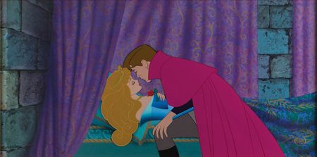 Lot #719 Sleeping Beauty limited edition hand-painted cel Limited Edition Hand-Painted Cel - Image 1