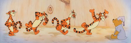 Lot #721 Tigger limited edition sericel Sericel - Image 1