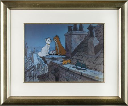 Lot #707 The Aristocats limited edition hand-painted cel Limited Edition Hand-Painted Cel - Image 2