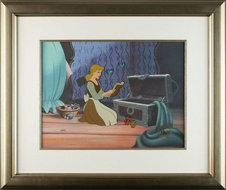 Lot #674 Cinderella limited edition hand-painted cel Limited Edition Hand-Painted Cel - Image 2
