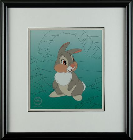 Lot #722  Bambi: Thumper limited edition sericel - Image 2