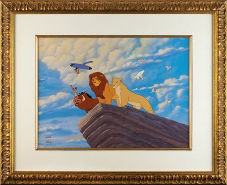 Lot #723 The Lion King limited edition hand-painted cel Limited Edition Hand-Painted Cel - Image 2