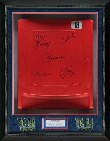 Lot #1104 NY Giants Seat - Image 1