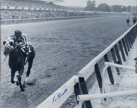 Lot #1111 Ron Turcotte Signed Photograph - Image 1