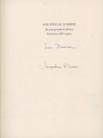 Lot #73 Jacqueline Kennedy Book - Image 2