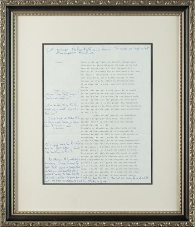Lot #80 Jacqueline Kennedy Handwritten Notes - Image 2