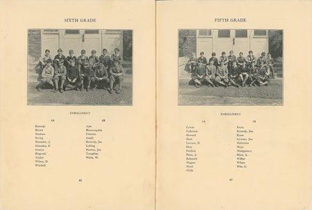Lot #92 John F. Kennedy and Joseph P. Kennedy, Jr. 1928 School Yearbook Yearbook - Image 1