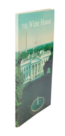 Lot #123 Jacqueline Kennedy Signed White House Guide Book - Image 3
