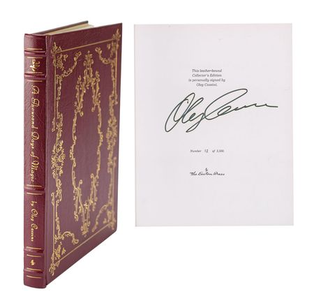 Lot #47 Oleg Cassini Signed Camelot Book Book - Image 1