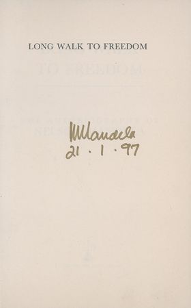 Lot #285 Nelson Mandela Book - Image 2