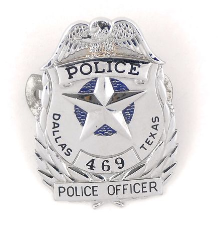 Lot #26 John F. Kennedy: Dallas Officer James M. Chaney's Helmet and Badge: Officer James M. Chaney?s Dallas Police badge and helmet, worn as he rode beside Kennedy?s car on November 22, 1963 - Image 5