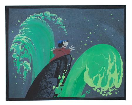 Lot #501 Mickey Mouse concept storyboard painting