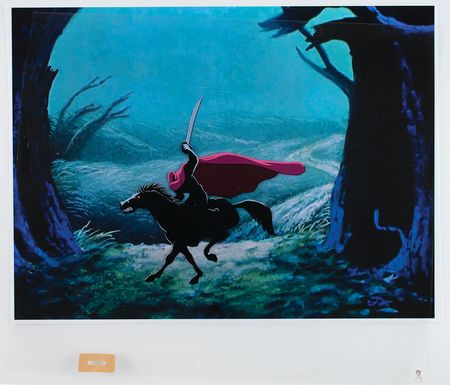 Lot #534 The Headless Horseman production cel from The Legend of Sleepy Hollow Production Cel - Image 2