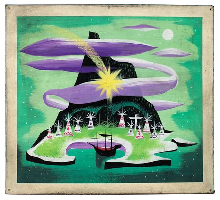 Lot #541 Mary Blair concept painting of Tinker