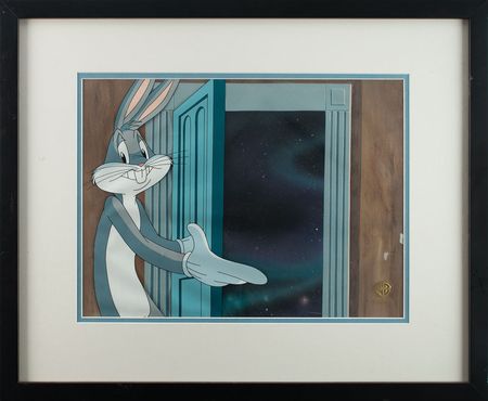 Lot #798 Bugs Bunny production cel from Invasion of the Bunny Snatchers Production Cel - Image 2
