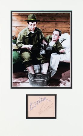 Lot #967 Abbott and Costello Signatures - Image 2