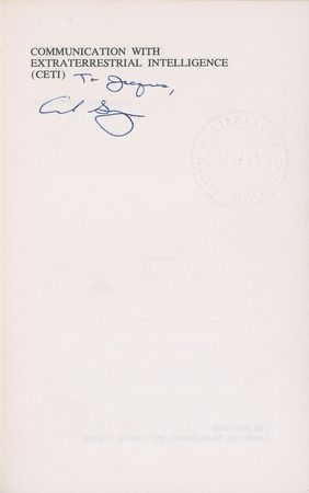 Lot #326 Carl Sagan Book - Image 2