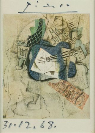 Lot #435 Pablo Picasso Postcard - Image 1