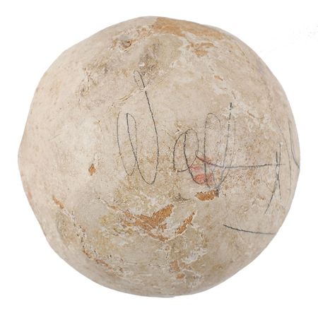 Lot #465 Walt Disney: Unique 1935 signed polo ball, the pastime of Hollywood elite - Image 2
