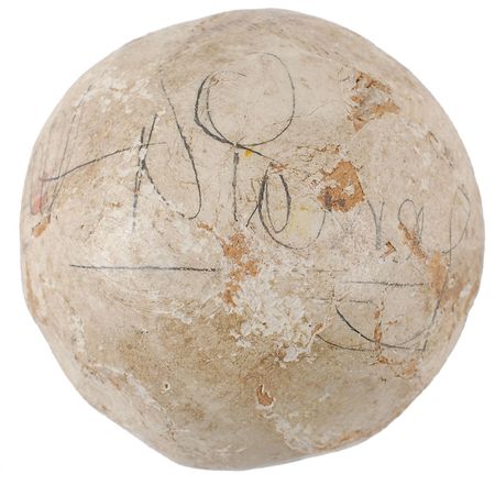 Lot #465 Walt Disney: Unique 1935 signed polo ball, the pastime of Hollywood elite - Image 3
