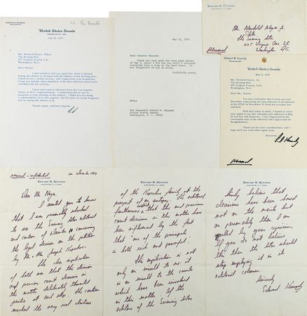 Lot #177 Ted Kennedy: 