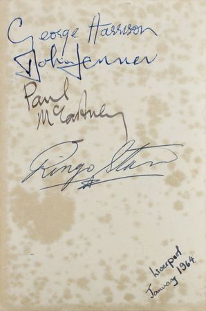 Lot #880 Beatles Signed Photograph - Image 1