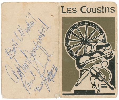 Lot #945 Simon and Garfunkel Signatures - Image 1