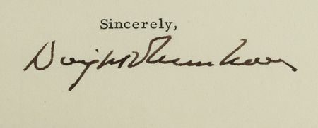 Lot #58 Dwight D. Eisenhower Typed Letter Signed - Image 3
