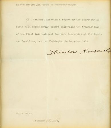 Lot #162 Theodore Roosevelt Typed Letter Signed - Image 3