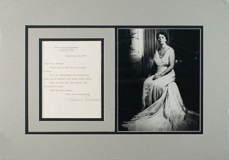 Lot #157 Eleanor Roosevelt: 