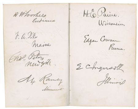 Lot #8 Andrew Johnson: 