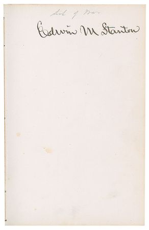 Lot #8 Andrew Johnson: 