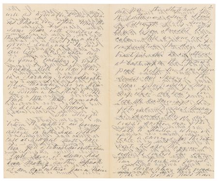 Lot #4 Franklin Pierce: Remarkable 16-page letter on the 'confusing' state of American politics during his post-presidential travels abroad - Image 3