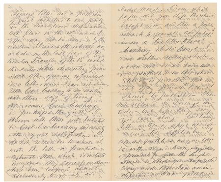 Lot #4 Franklin Pierce: Remarkable 16-page letter on the 'confusing' state of American politics during his post-presidential travels abroad - Image 8