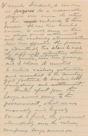 Lot #10 Warren G. Harding: ?Everything hinges on transportation??President Harding?s plea to Congress for a railroad bailout - Image 3