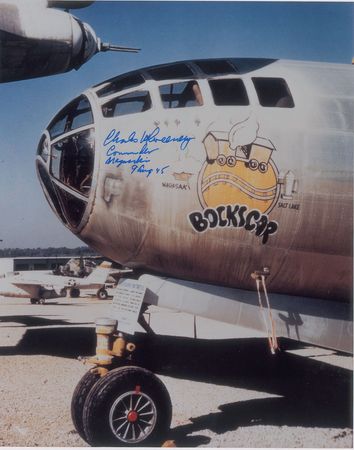 Lot #348 Bockscar: Sweeney and Olivi Signed Photographs - Image 1