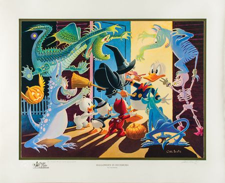 Lot #570 Carl Barks: Halloween in Duckburg Proof Set - Image 2