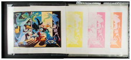 Lot #570 Carl Barks: Halloween in Duckburg Proof Set - Image 3