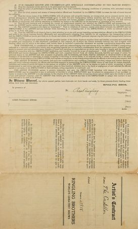 Lot #307 Charles Ringling - Image 1