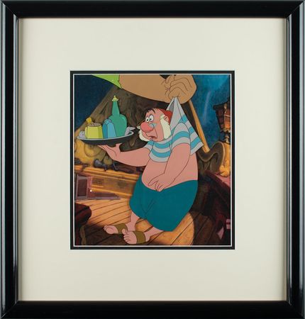 Lot #655 Mr. Smee production cel from Peter Pan Production Cel - Image 2