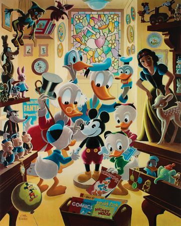 Lot #759 Carl Barks: In Uncle Walt's Collectery Lithograph - Image 1