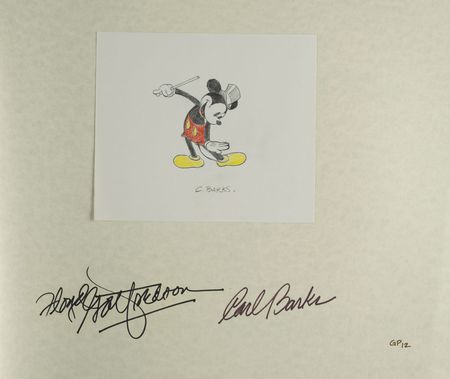 Lot #775 Carl Barks and Floyd Gottfredson Book - Image 2