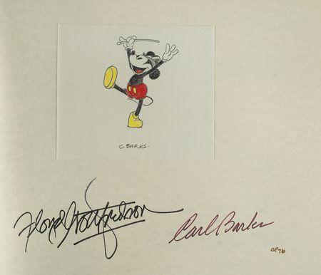 Lot #777 Carl Barks and Floyd Gottfredson Book - Image 2
