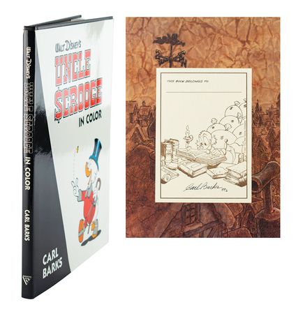 Lot #742 Carl Barks: Uncle Scrooge in Color Book - Image 1