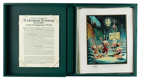 Lot #573 Carl Barks: A Christmas Trimming Proof Set - Image 2