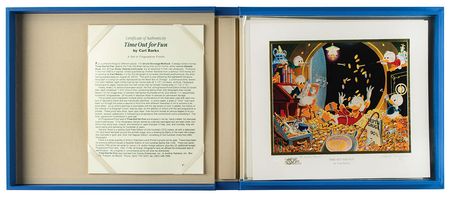 Lot #574 Carl Barks: Time Out for Fun Proof Set - Image 2